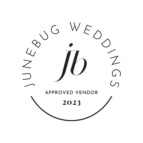 Junebug Weddings Approved Vendor 2023